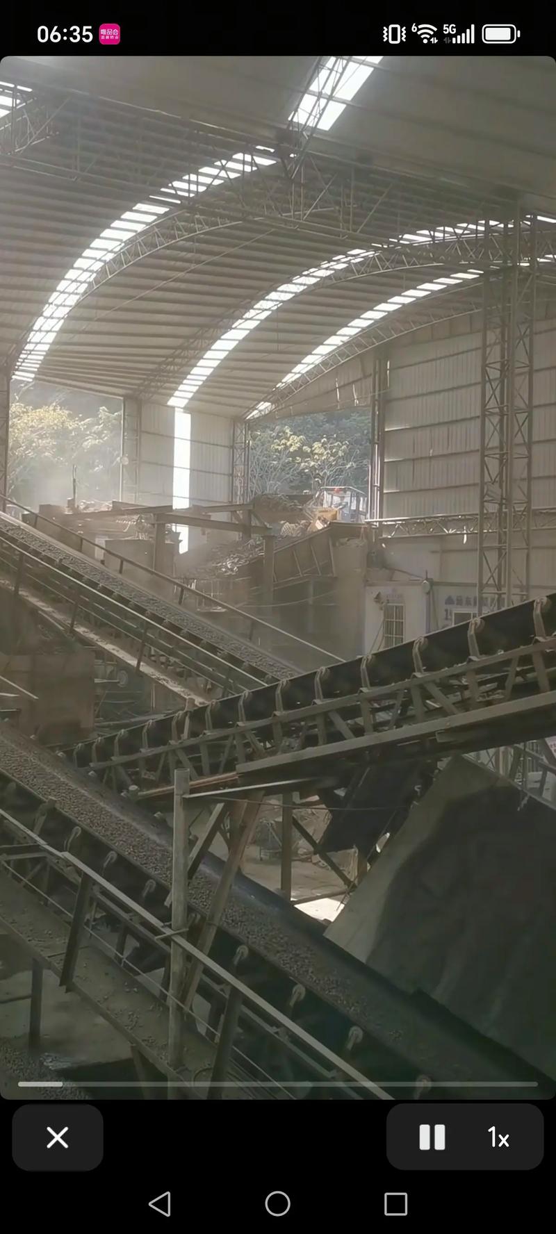 制砂机生产线现场实际产量对比