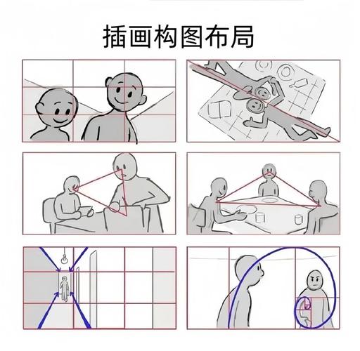 场景构建角色动作约束三角框架示例图
