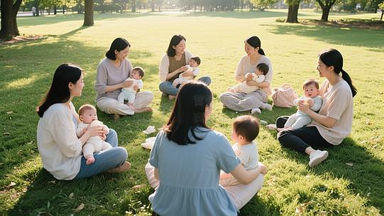 超级宝贝社区同城宝妈户外遛娃聚会照片