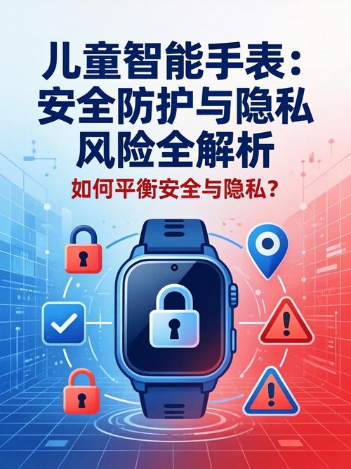 儿童智能手表位置泄露风险示意图