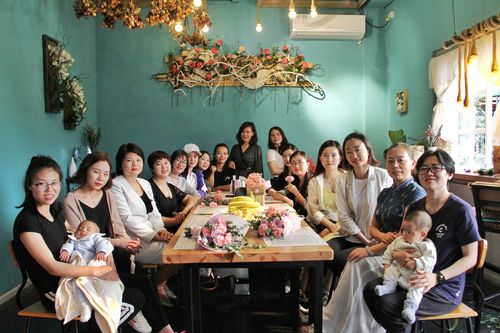 跨国育儿陪读妈妈和各国妈妈线下聚会照片