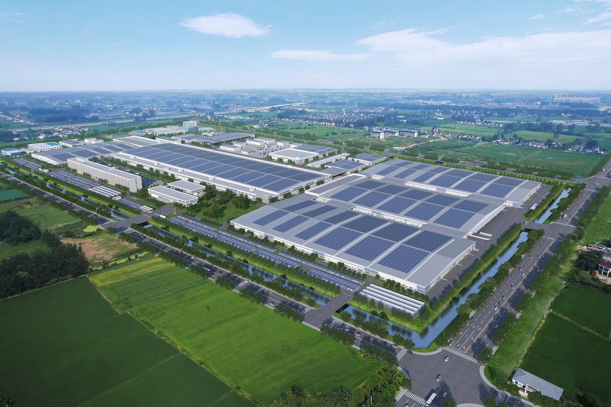 长三角工业先行项目新能源材料产业园实景