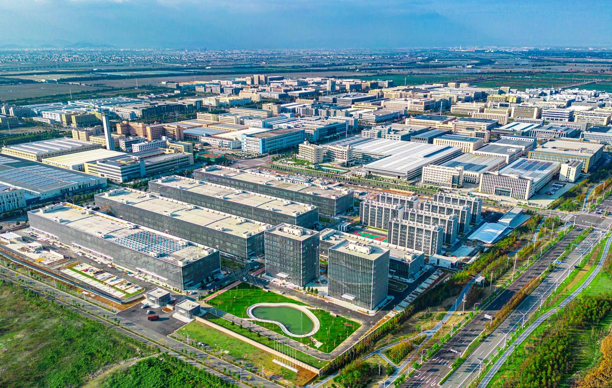 温州瓯北阀门市场产业集群鸟瞰