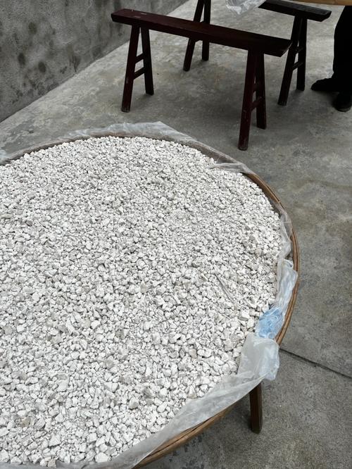 南漳农家手工晾晒葛粉成品