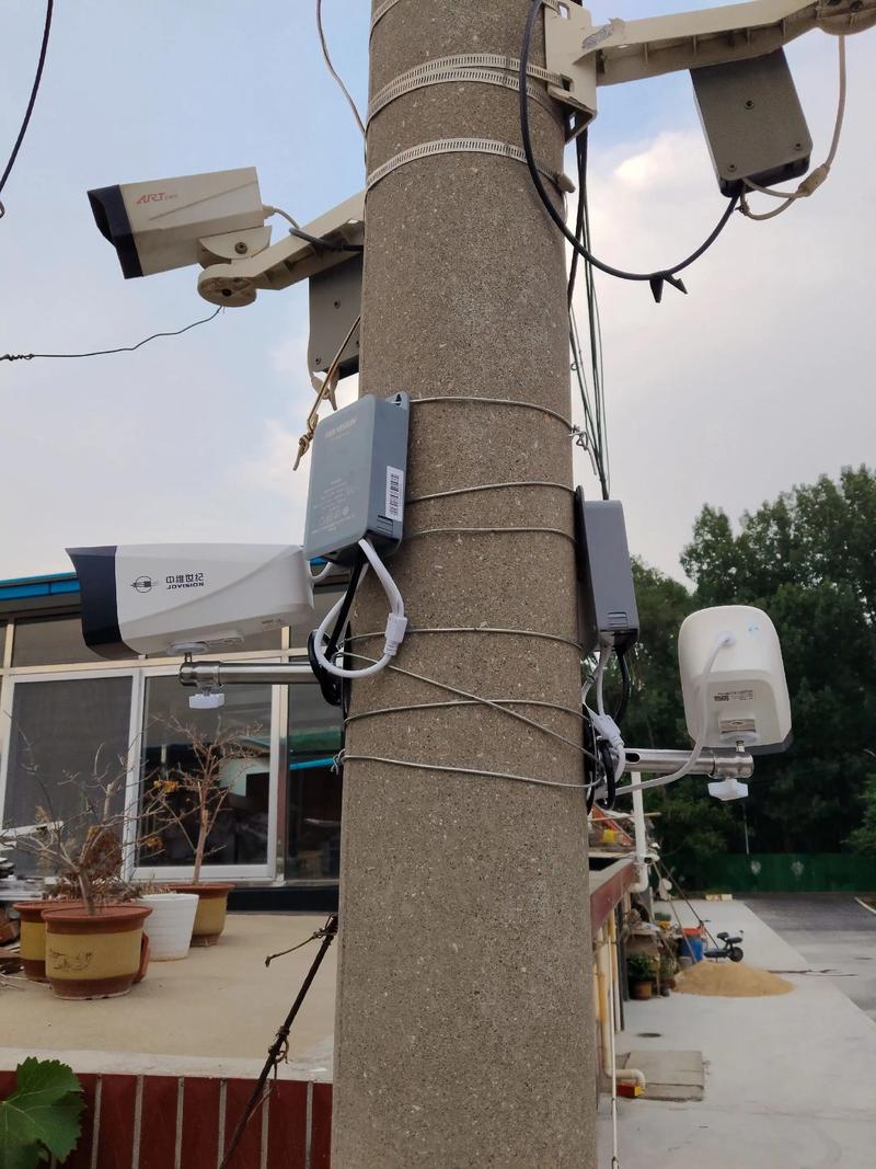 状态监测传感器安装现场照片