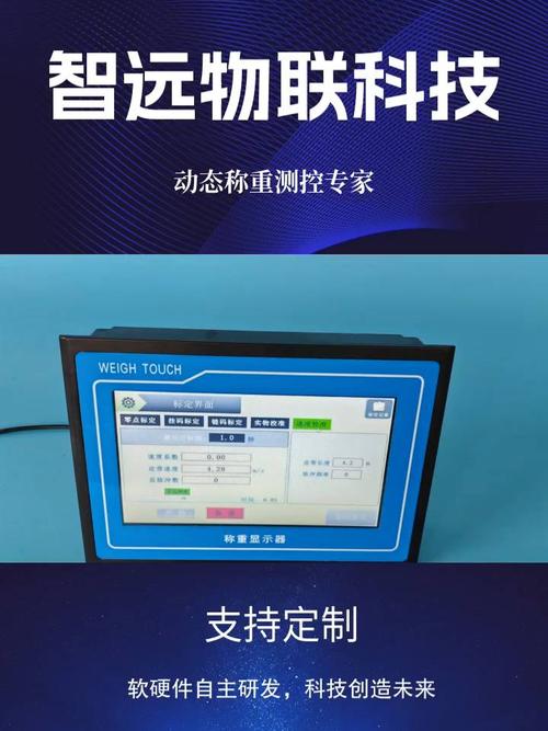 皮带秤积分仪参数设置界面