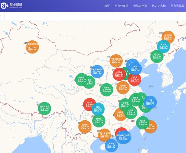 短视频用户刷到家居类视频停留行为热力图