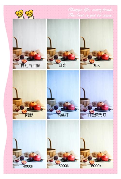 白平衡吸管工具校准前后对比照片示例