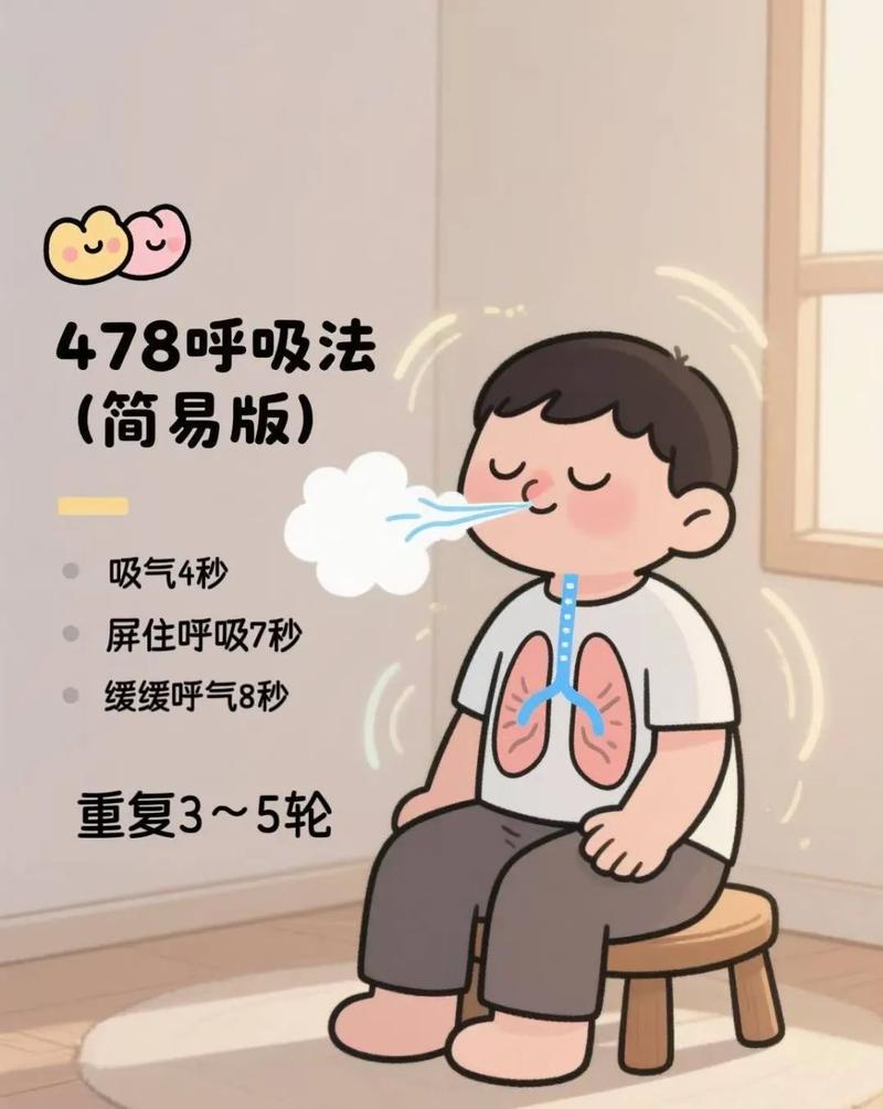 通勤适配478呼吸法步骤分解图