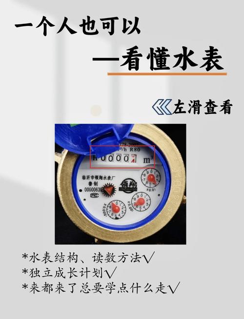 看你家水表,别让节水的白费