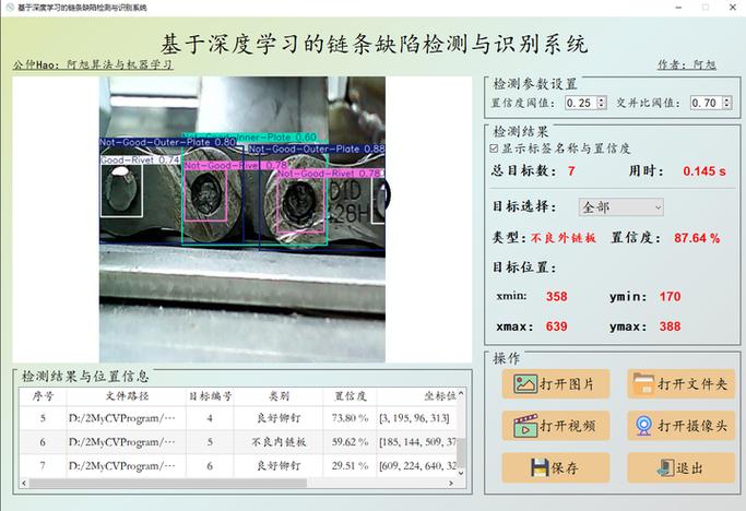 工业计算机视觉缺陷标注样本界面截图