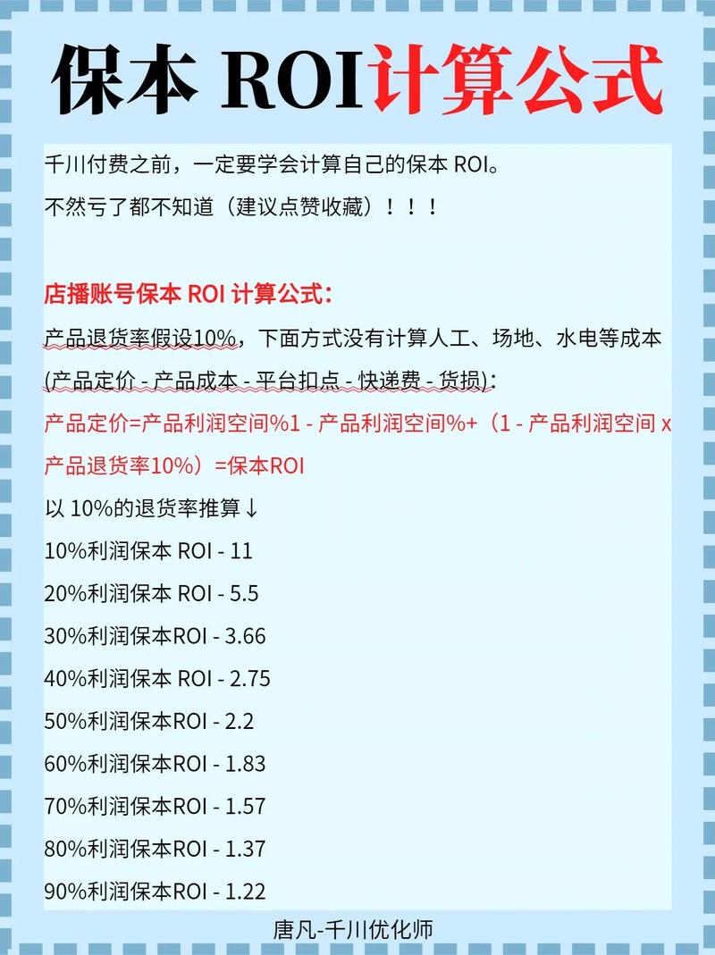 聊聊钱的事：ROI到底怎么算？