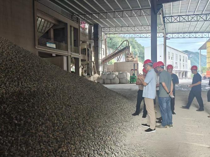 工业制砂原料石灰石含泥量检测现场