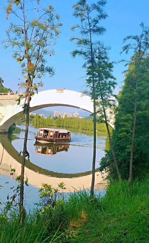 肇庆星湖绿道环湖骑行风景