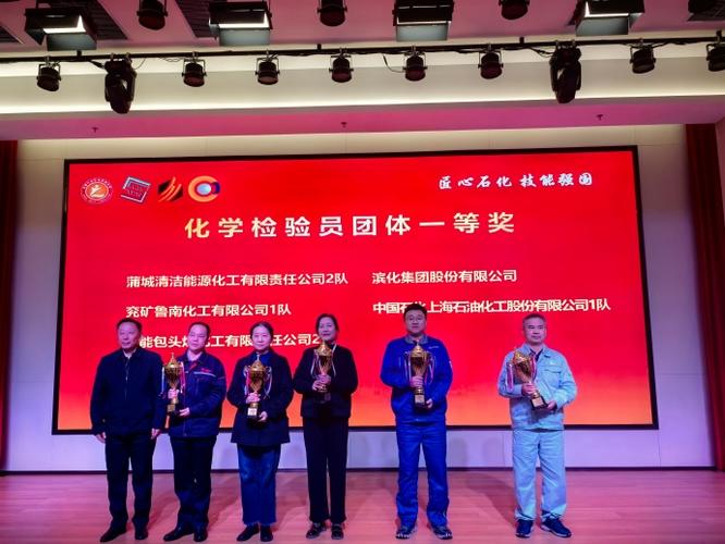 化工企业最佳失败尝试勇气证书颁奖现场