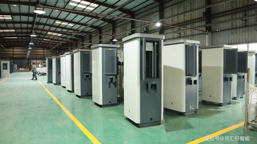 户外充电桩机柜钣金加工批量生产现场