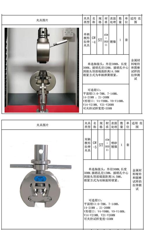 万能试验机压缩试验防屈曲夹具实物图