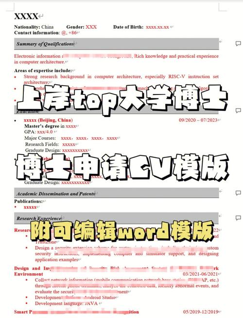 留学申请文书修改对比草稿