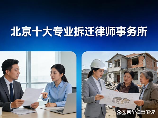 北京拆迁项目现场律师与征收方沟通实景