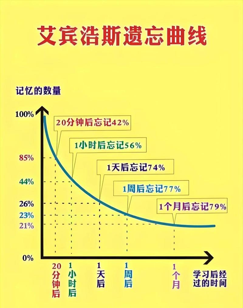 中小学单元知识点间隔复习安排示例