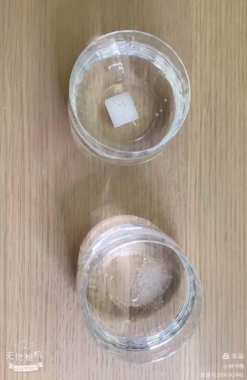 方糖溶解温度对比亲子实验实拍图