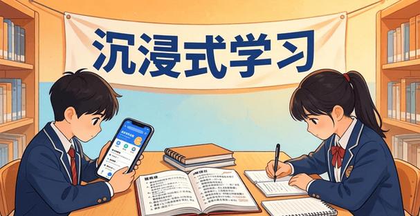 父母利用碎片时间阅读听书 放松场景图