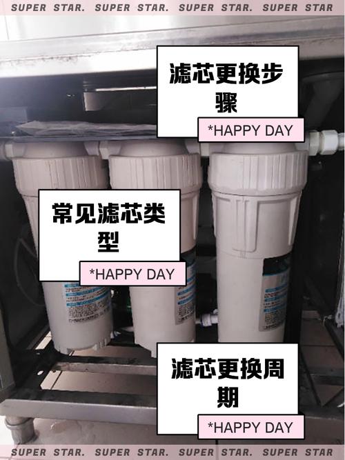 堵塞长菌的猫饮水机滤芯拆解图