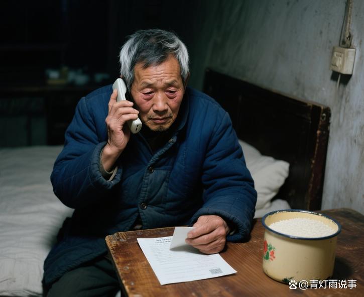 晚上接到我爸的电话