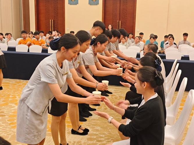 职校现代学徒制拜师仪式现场