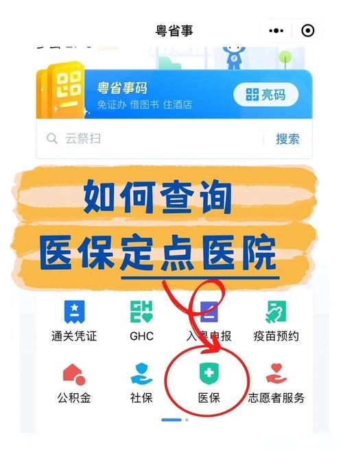 异地就医直接结算定点医院查询入口页面截图