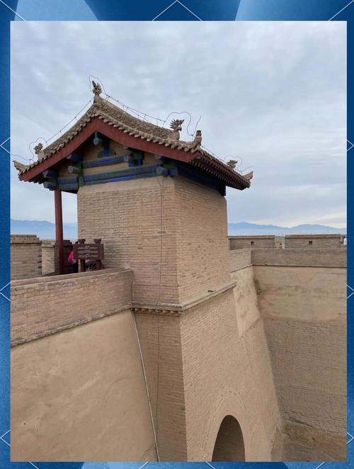 甘肃嘉峪关定城砖景点实拍