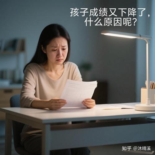 焦虑的母亲在家长群讨论孩子成绩对比