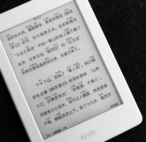 电子阅读器字体设置对比图