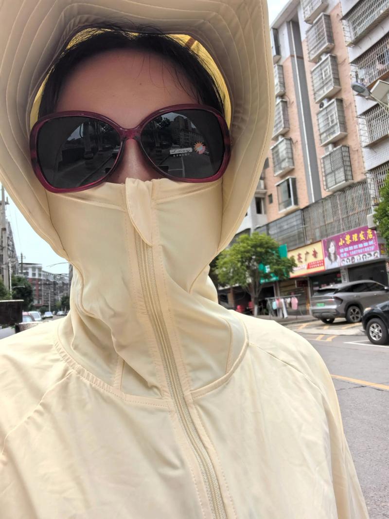 夏季高温出行全副武装防晒装备