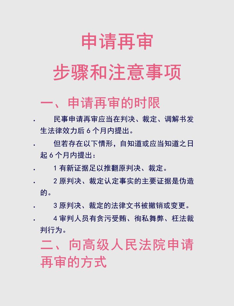执行与再审相关常见问题