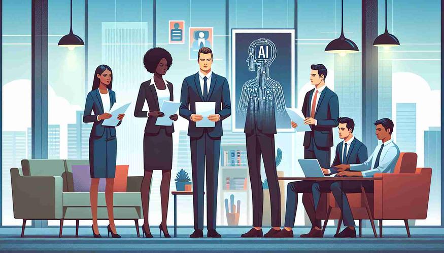 AI招聘算法偏见示意图