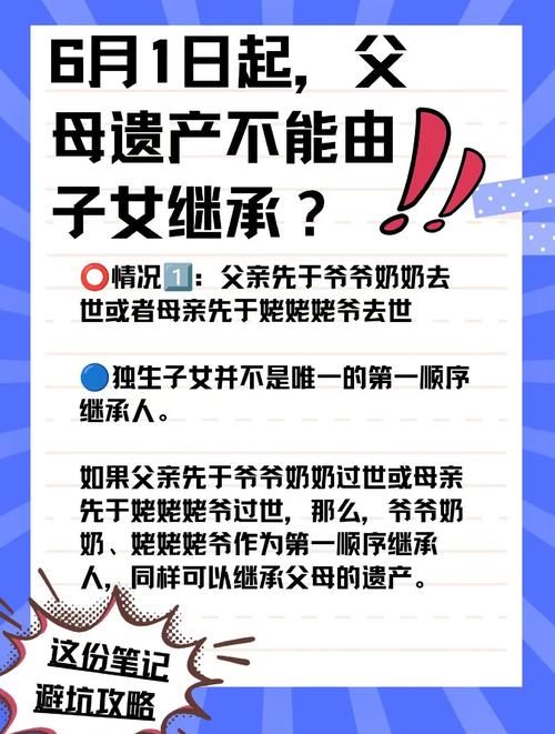 三、遗产分割：钱没到手，坑已经挖好了