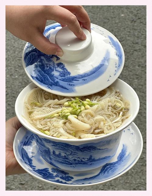 成都菜市场盖碗茶
