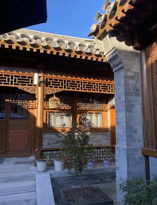 北京原状保留修缮完成的文保四合院