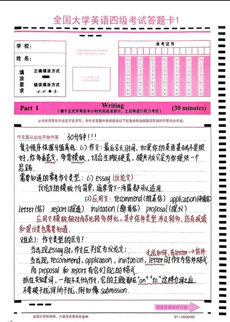 四、答题模板与避坑指南(考场速记)
