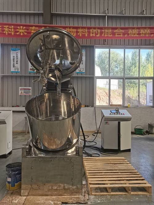 工业流化床造粒机高湍流状态物料特写