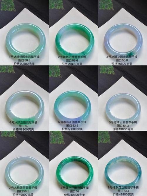 水沫子与冰种翡翠对比鉴别图