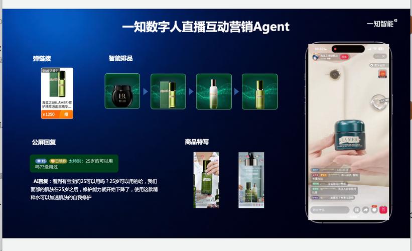 2026双十一品牌数字人直播面部僵硬对比图