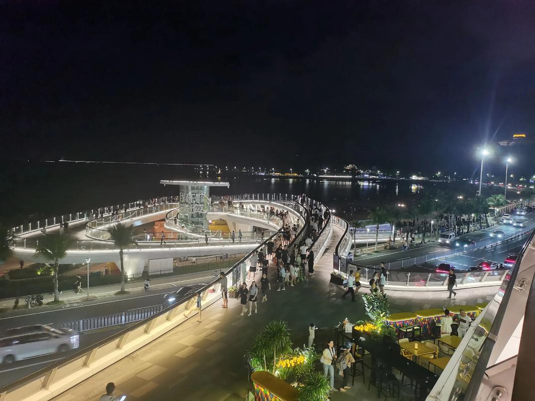 珠海情侣路夜景