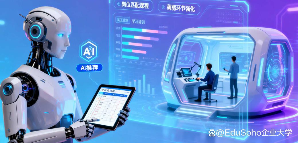 AI自适应技术培训系统界面交互演示