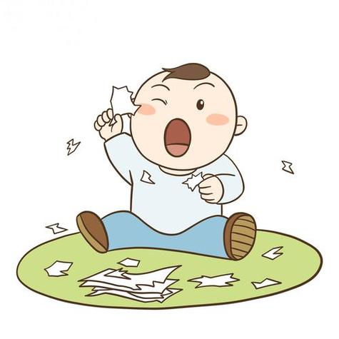 11月龄宝宝自主撕厨房纸动作实拍