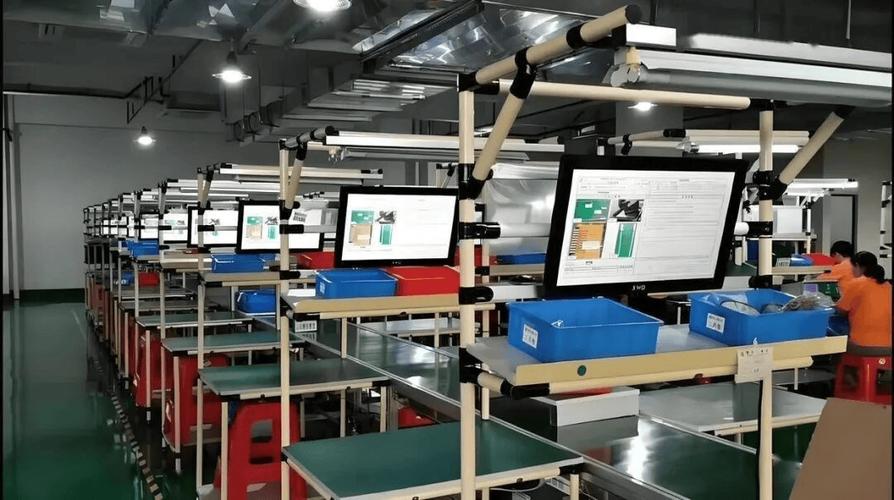 机械制造车间MES工位终端扫码报工场景图