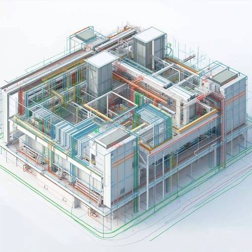 BIM建筑协同设计在线建模工作场景