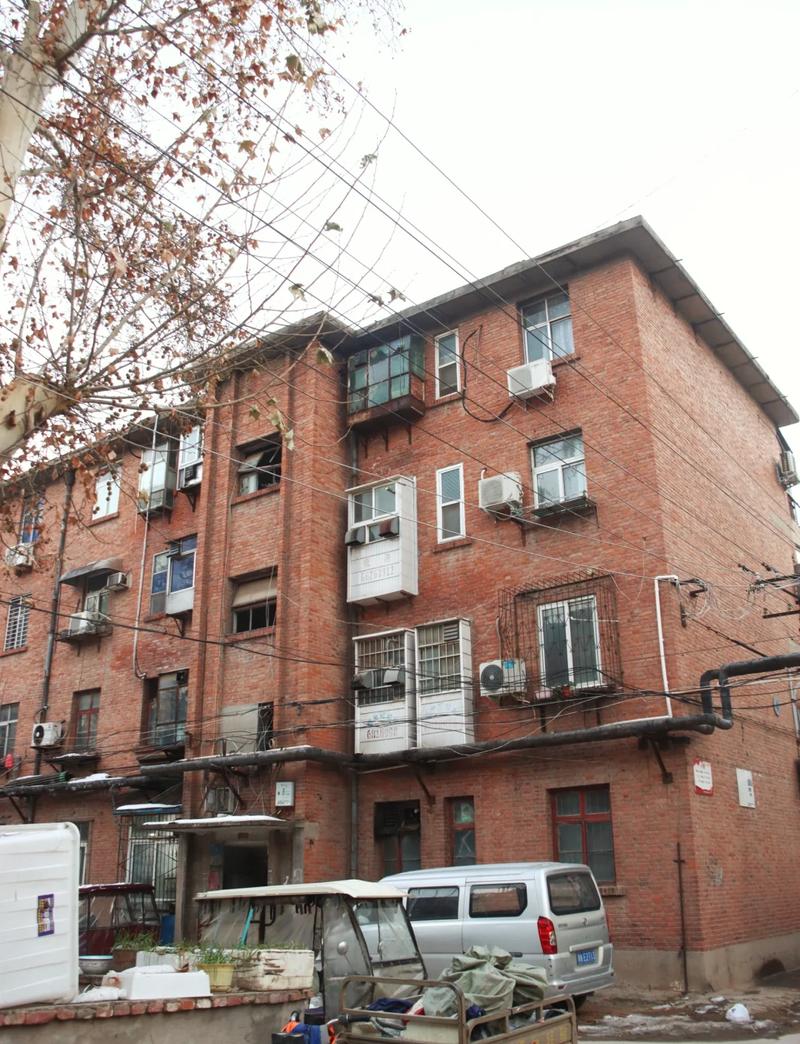 老城区单位分公房小区外观
