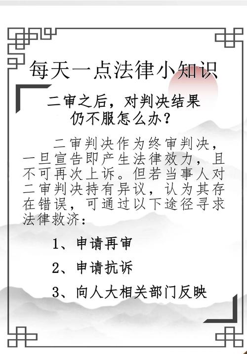 救济与终审类常见问题